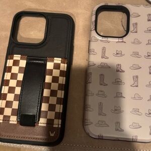 Stylish Brown and Black Phone Case